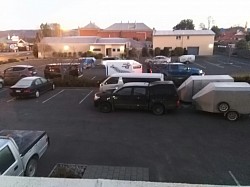Karters staying at hotel 