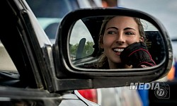 Happy driver