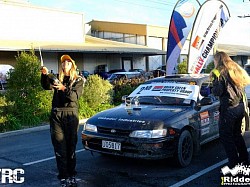 SPRAYING THE CHAMPAGNE