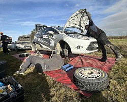 Canterbury Rally 2025 Service Park